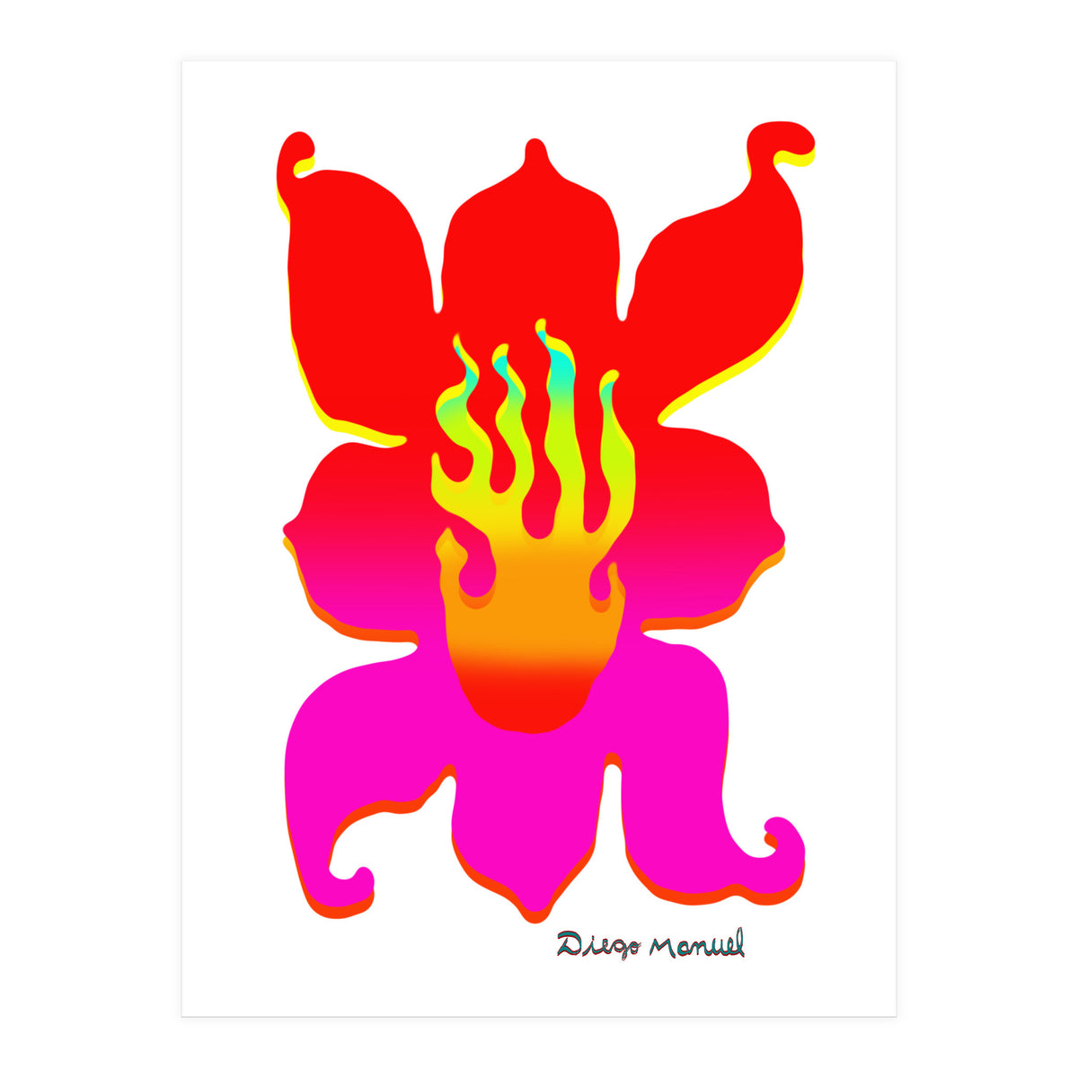 Fuego 112 Copia (Print Only)