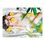 When All Else Fails, Take a Bath | Self Care Self Love | Woman Tropical Bathtub Relax (Print Only) thumbnail