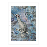 Jungle Cockatoo Blue (Print Only) thumbnail