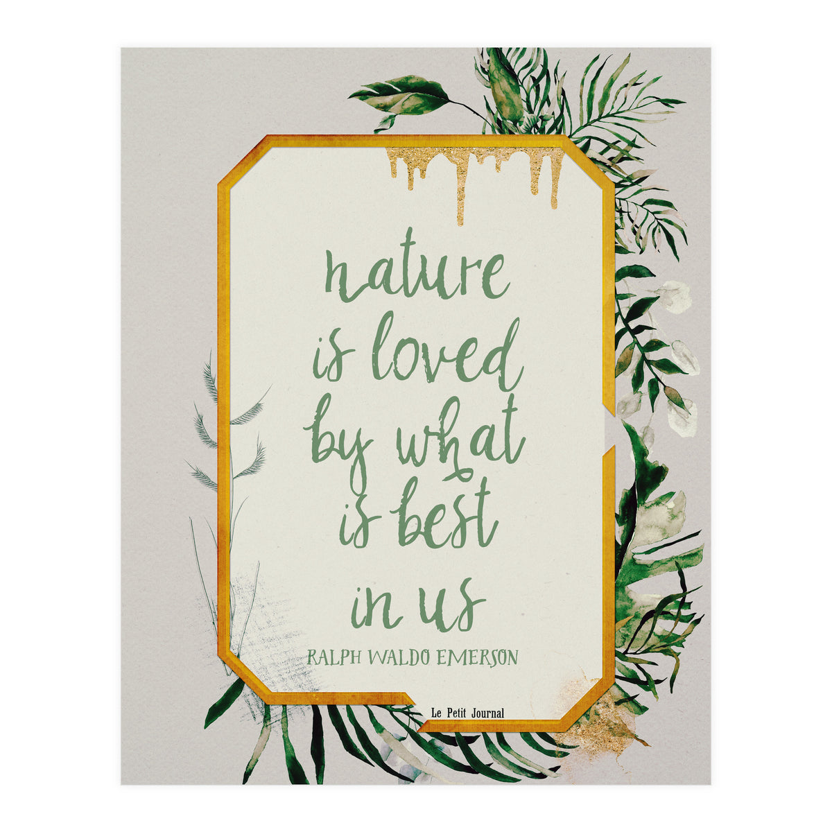 Nature (quote 1) (Print Only)