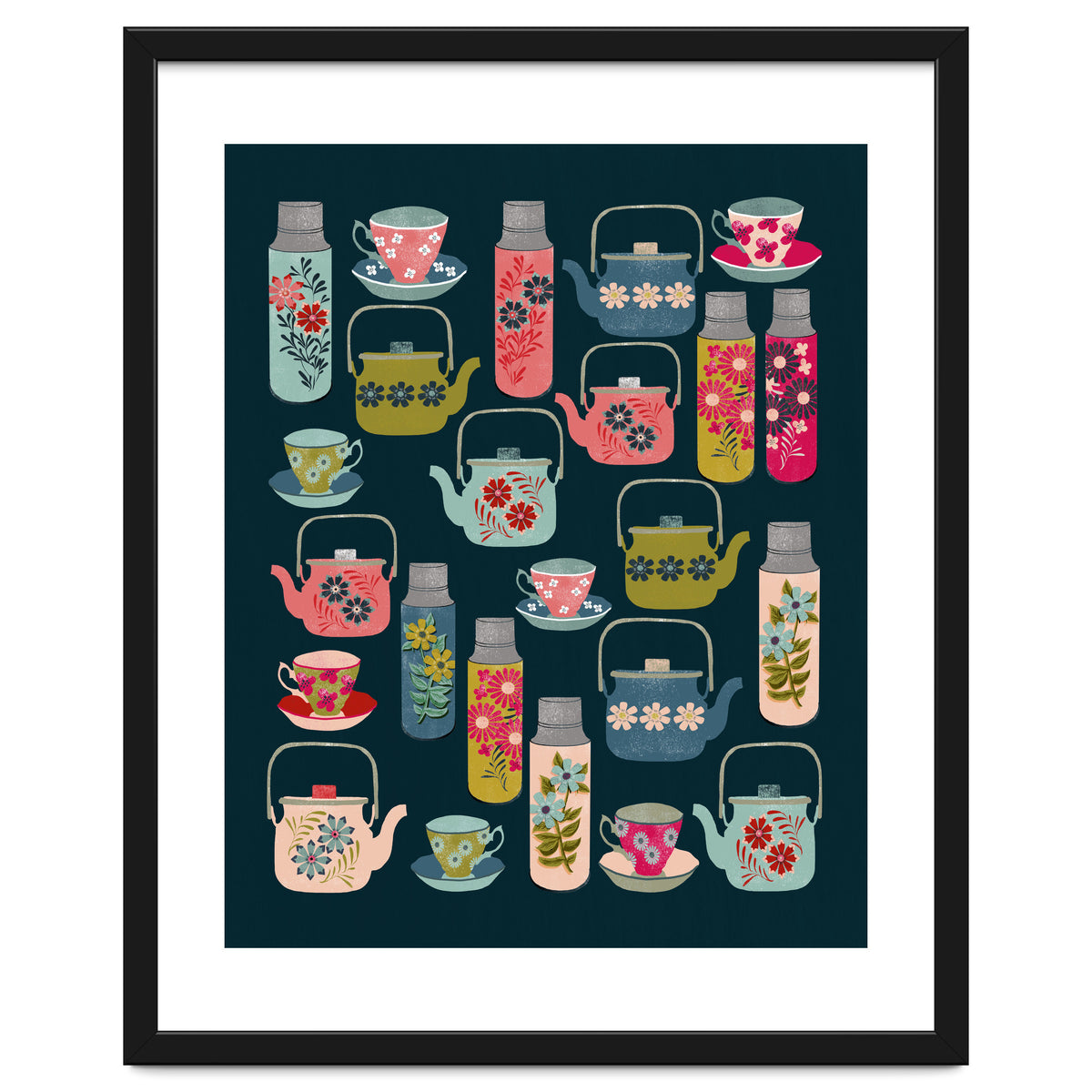 Vintage Thermos and Teapots