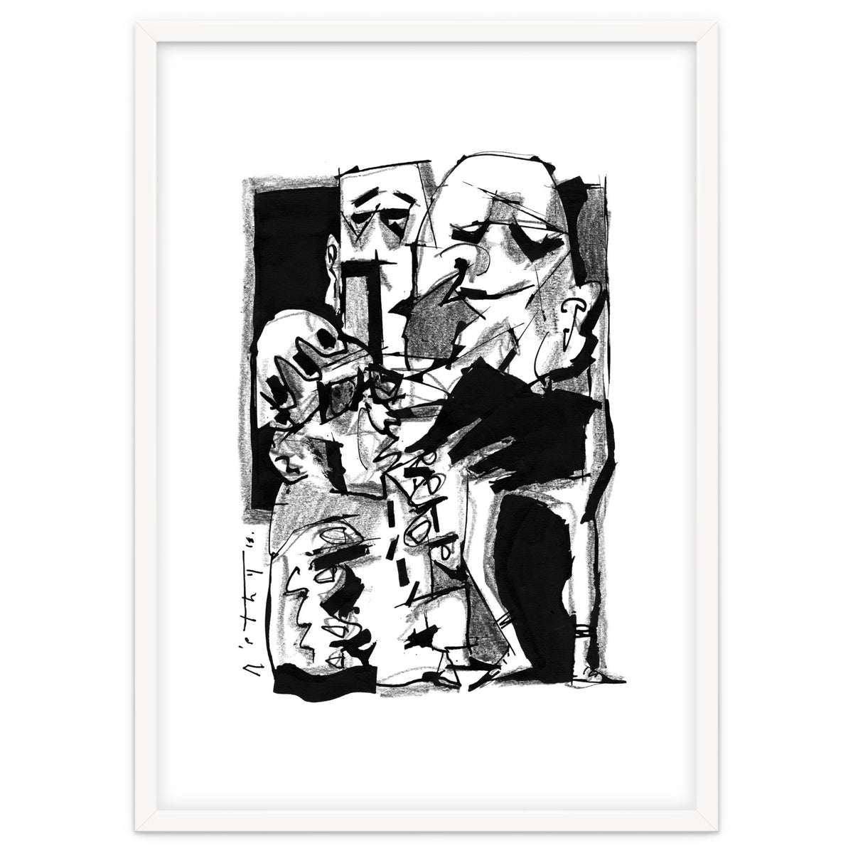 Chapter One: Never Talk With Strangers - b&w