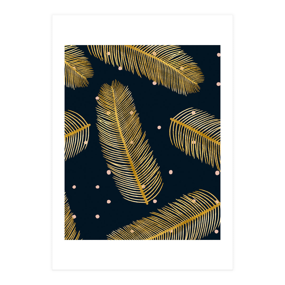 Palmy Night (Print Only)