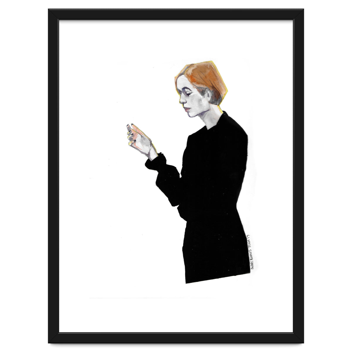 Untitled #33 - Woman without a cigarette