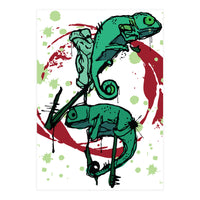 Lizards sketch (Print Only)