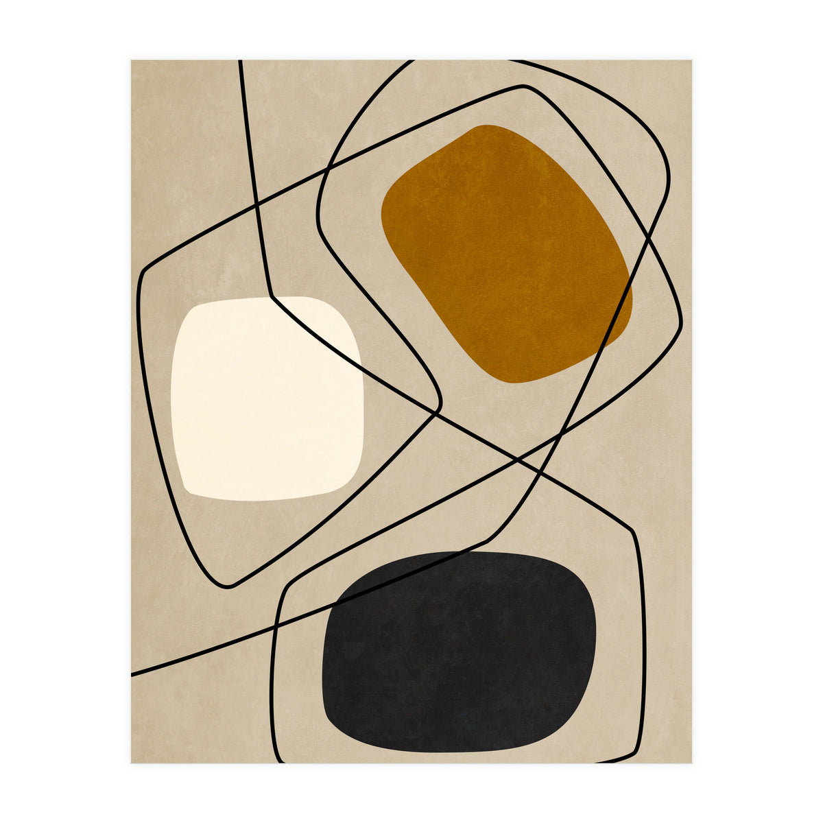 ORGANIC SHAPES - TN01 (Print Only)