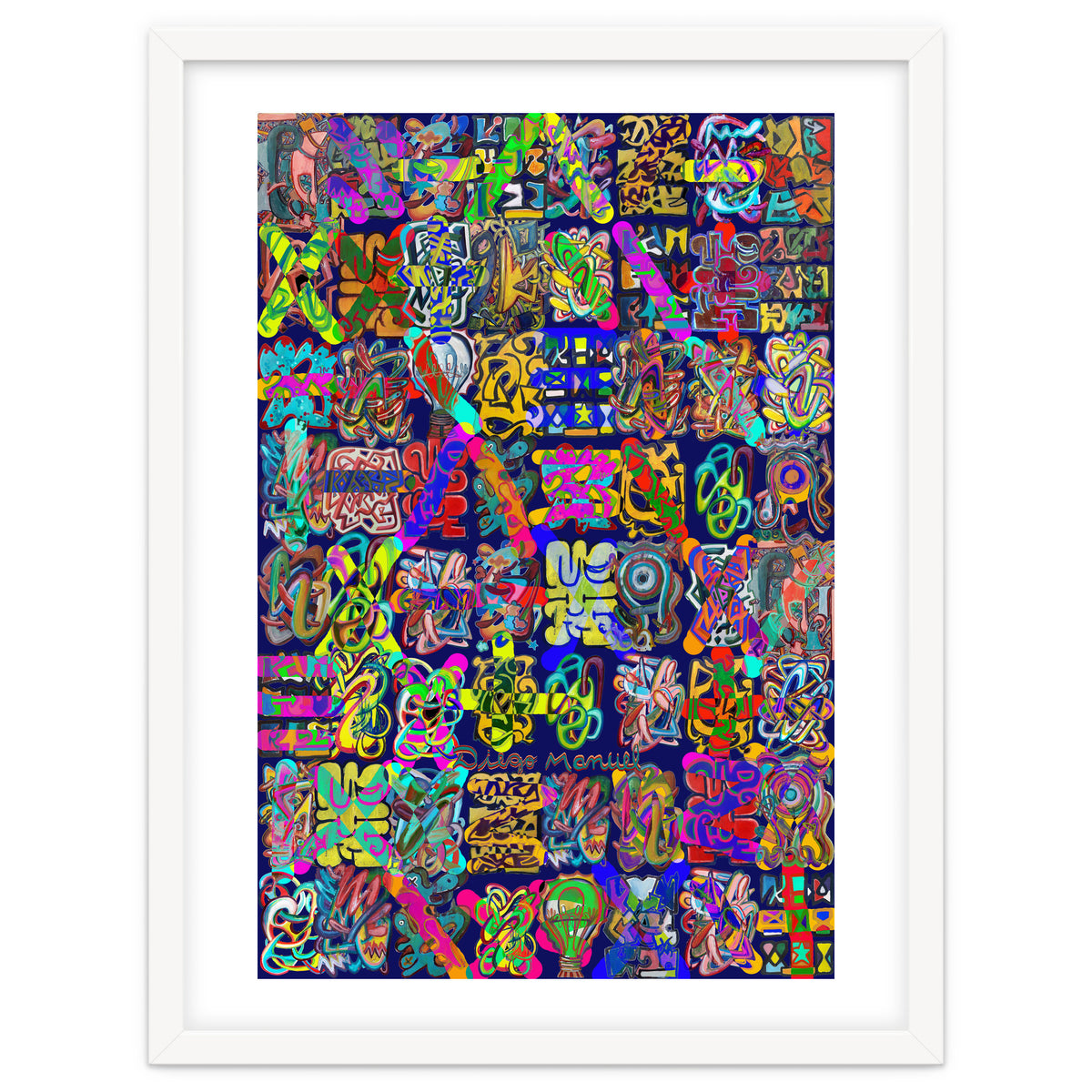 Graffitis 2021 Tapiz 104