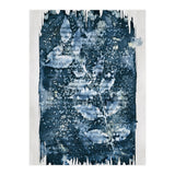 Indigo Blue Botanical Leaves No. 1 (Print Only) thumbnail