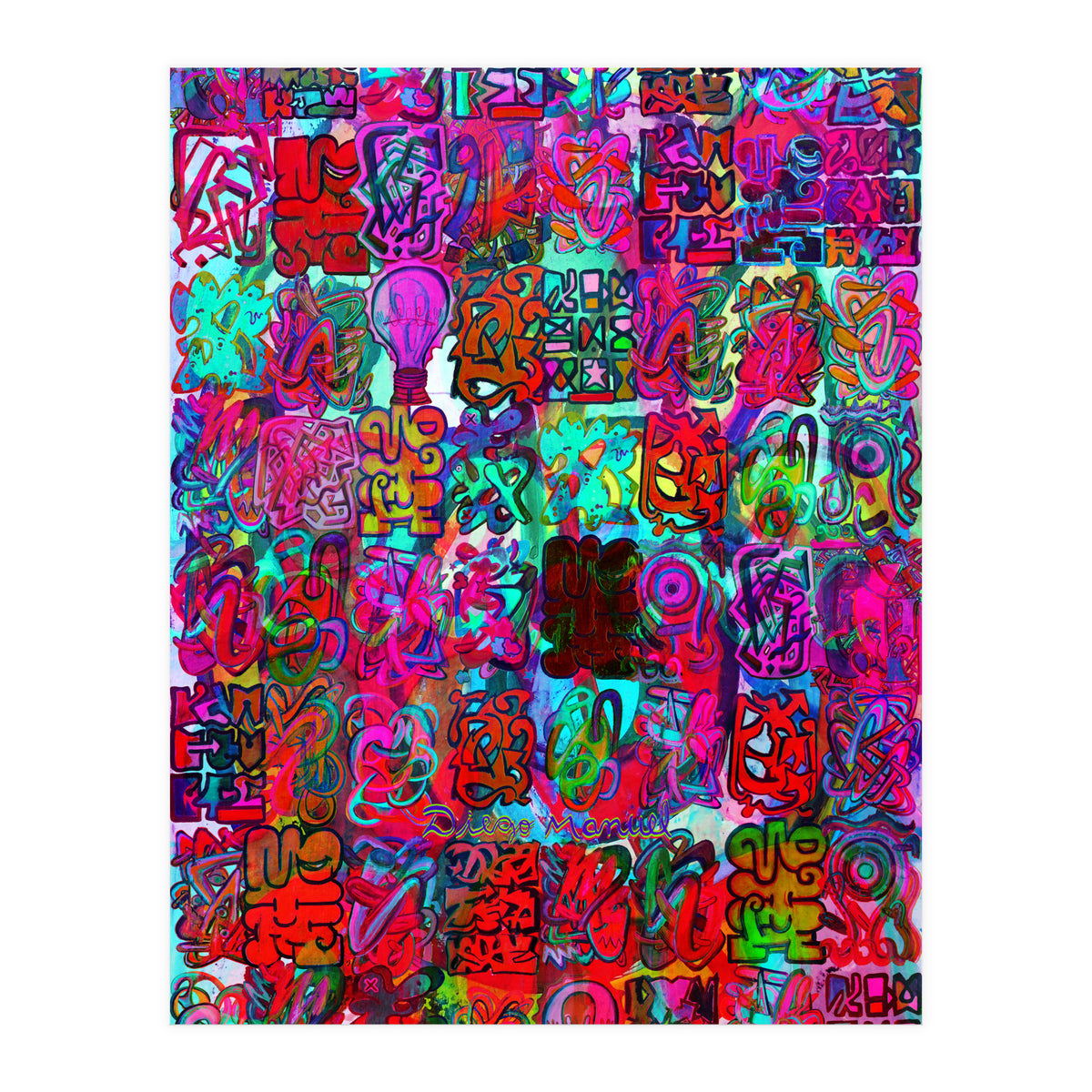 Graffiti Digital 2022 389 (Print Only)