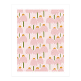 Pastel Pink Flower Pattern  (Print Only) thumbnail