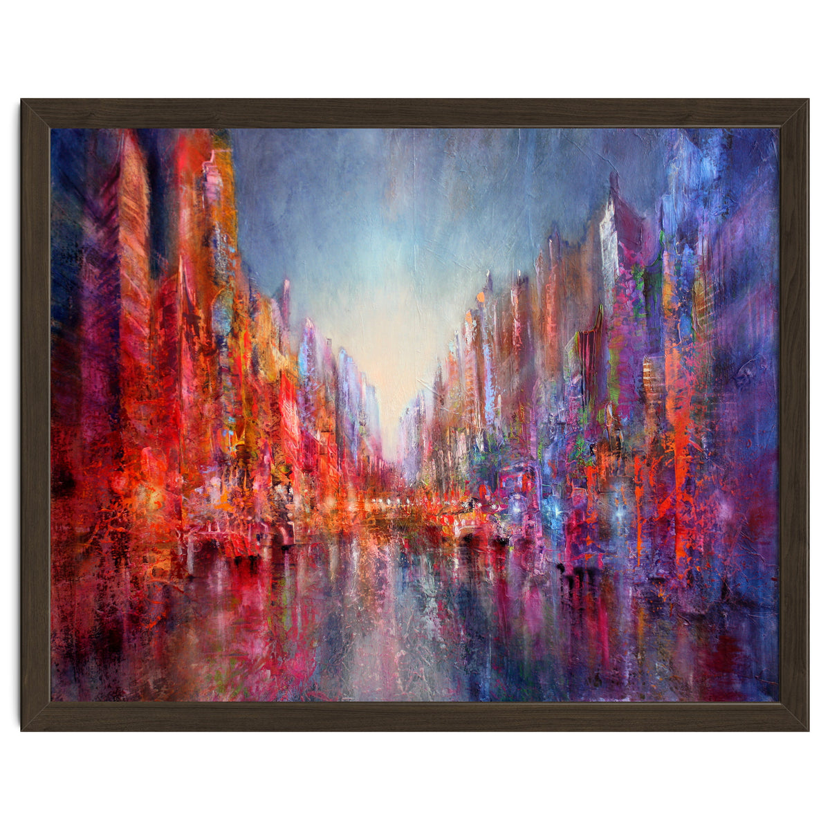 Stadt Am Fluss  - city on the riverside