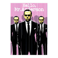 Hello Mr Anderson Matrix movie poster (Print Only)