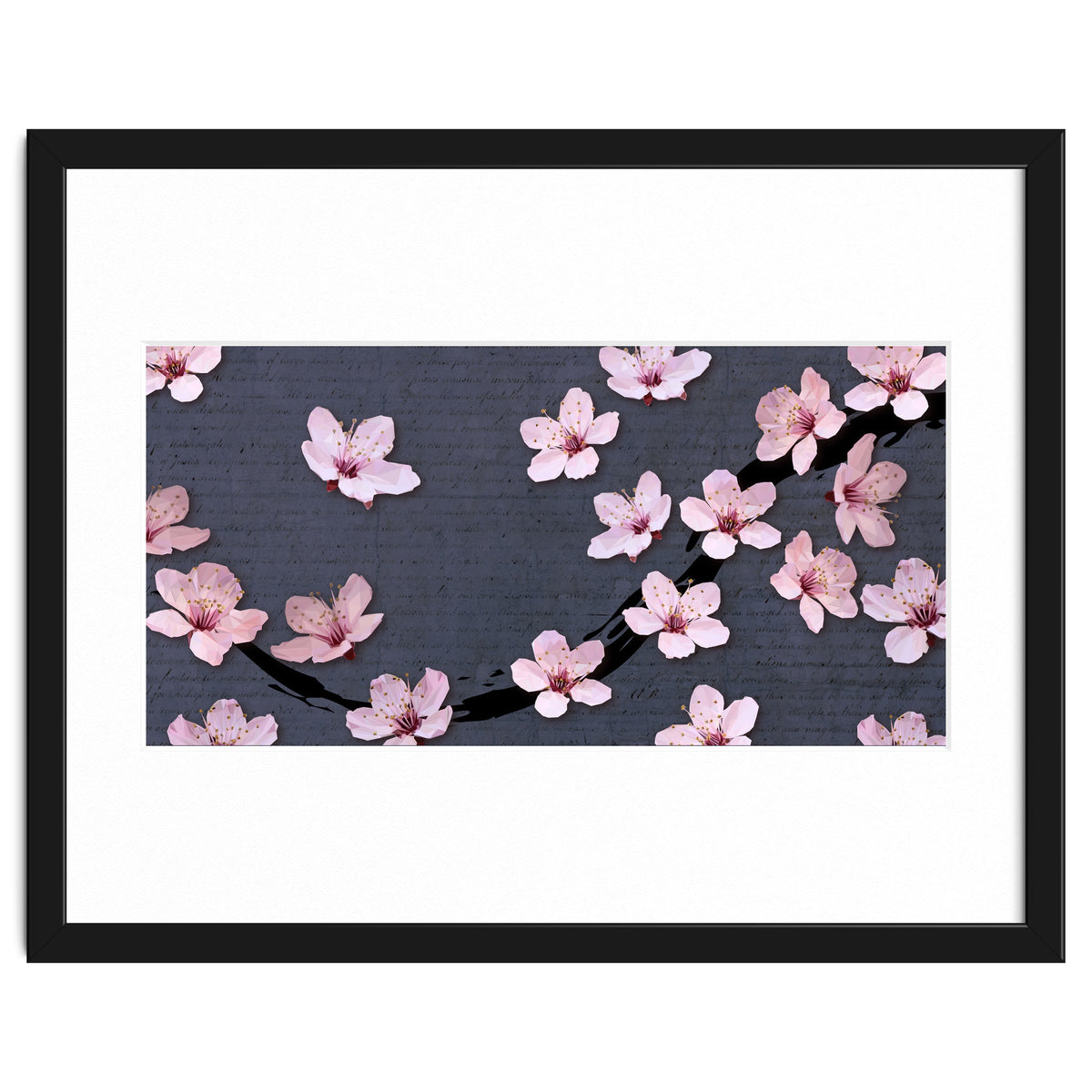 Triangulated Cherry Blossoms