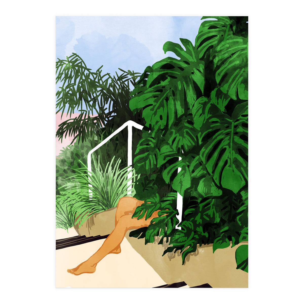 Hiding In Green (Print Only)