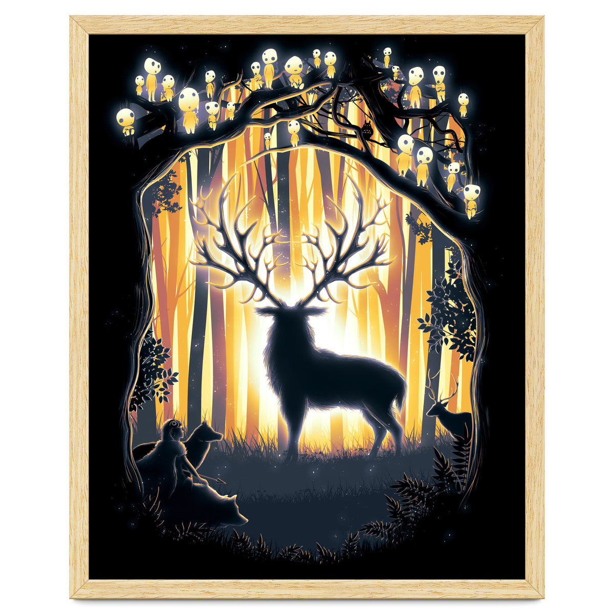 Deer God Please Save Our Forest