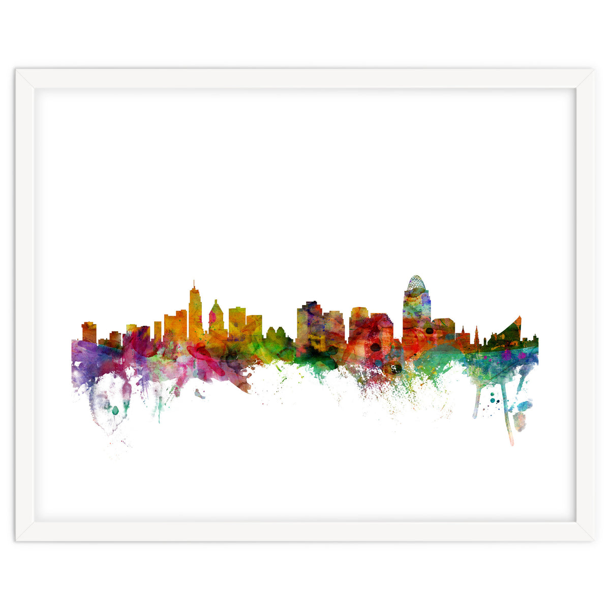 Cincinnati Ohio Skyline