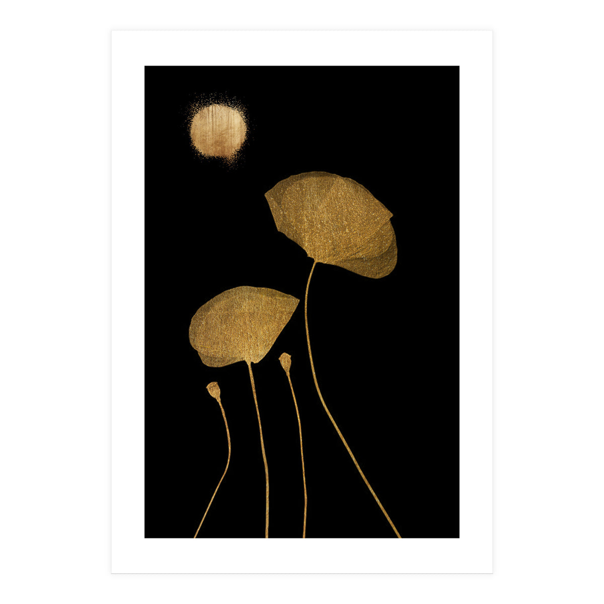 Moonshine Dancers Gold (Print Only)