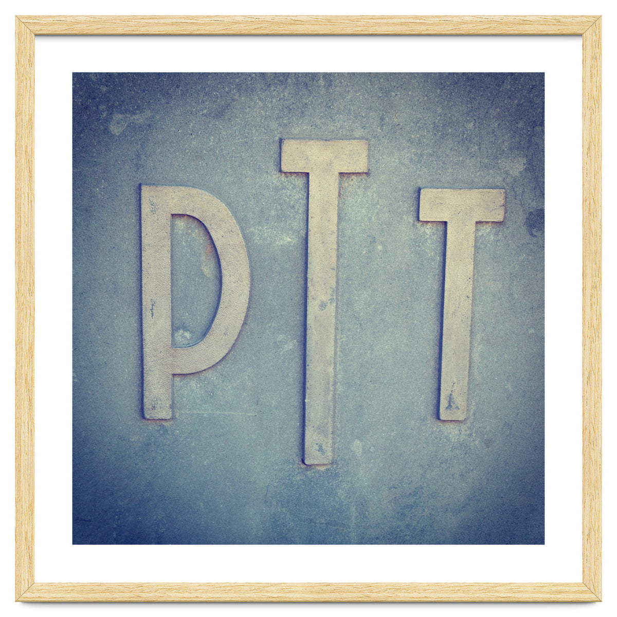 French sign: PTT
