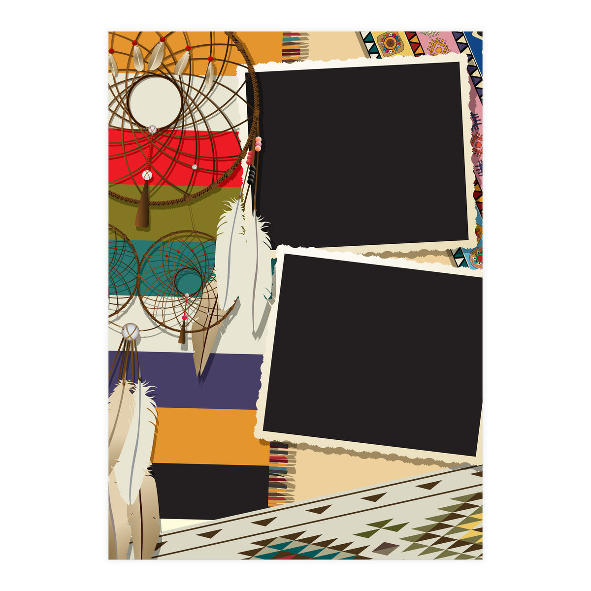 Dream Catcher Collage (Print Only)