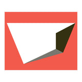 Geometric Shapes No. 81 - pink, grey, black & white (Print Only) thumbnail