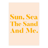Sun, Sea, The Sand & Me (Print Only) thumbnail
