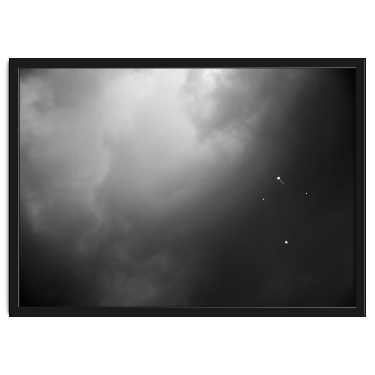 Four balloons and another one