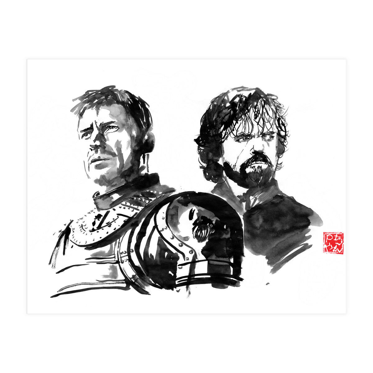 Jaime And Tyrion lannister (Print Only)