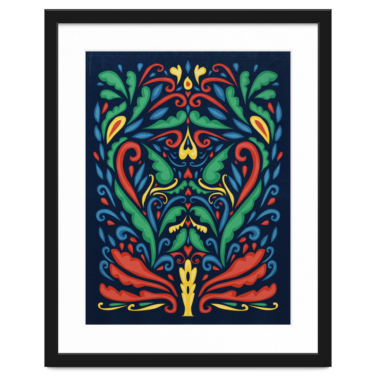 Art Nouveau Folk Art Style