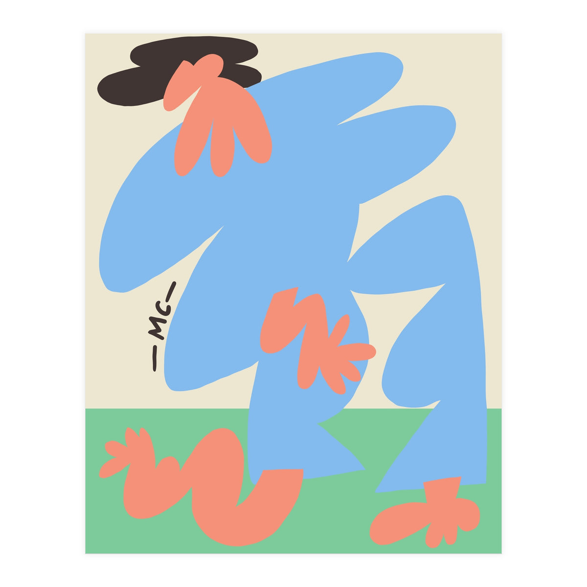 Run Boy Run  (Print Only)