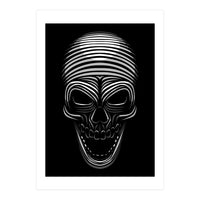 Lines Skull (Print Only)