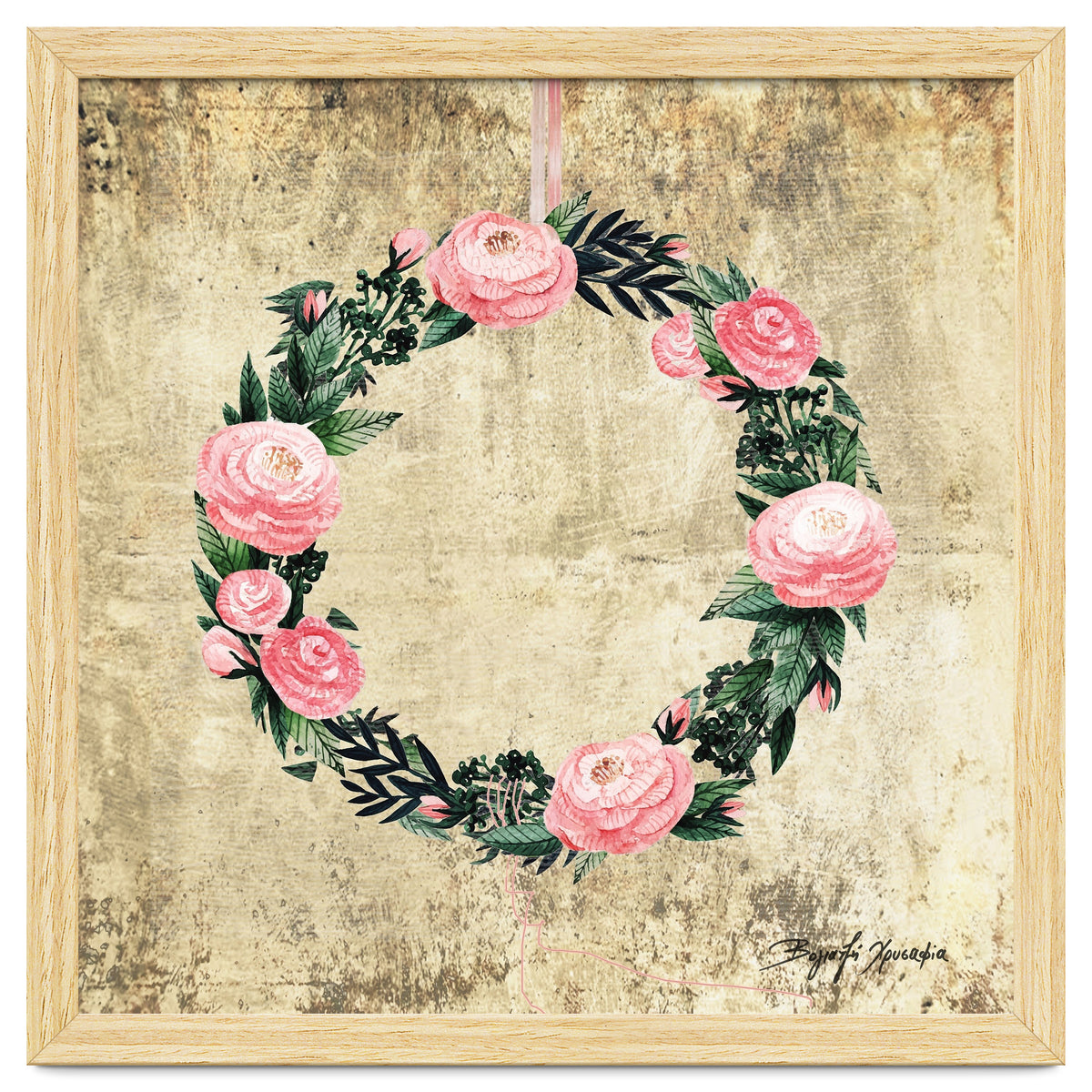 Wreath #Rose Flowers #Royal collection