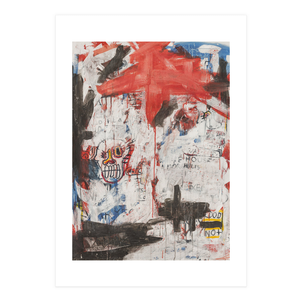 Snow Face Art (Print Only)