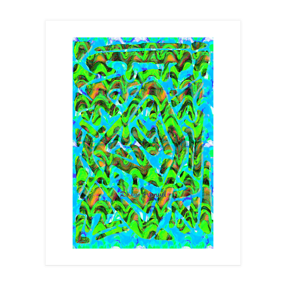 New Graffiti B 42 (Print Only)