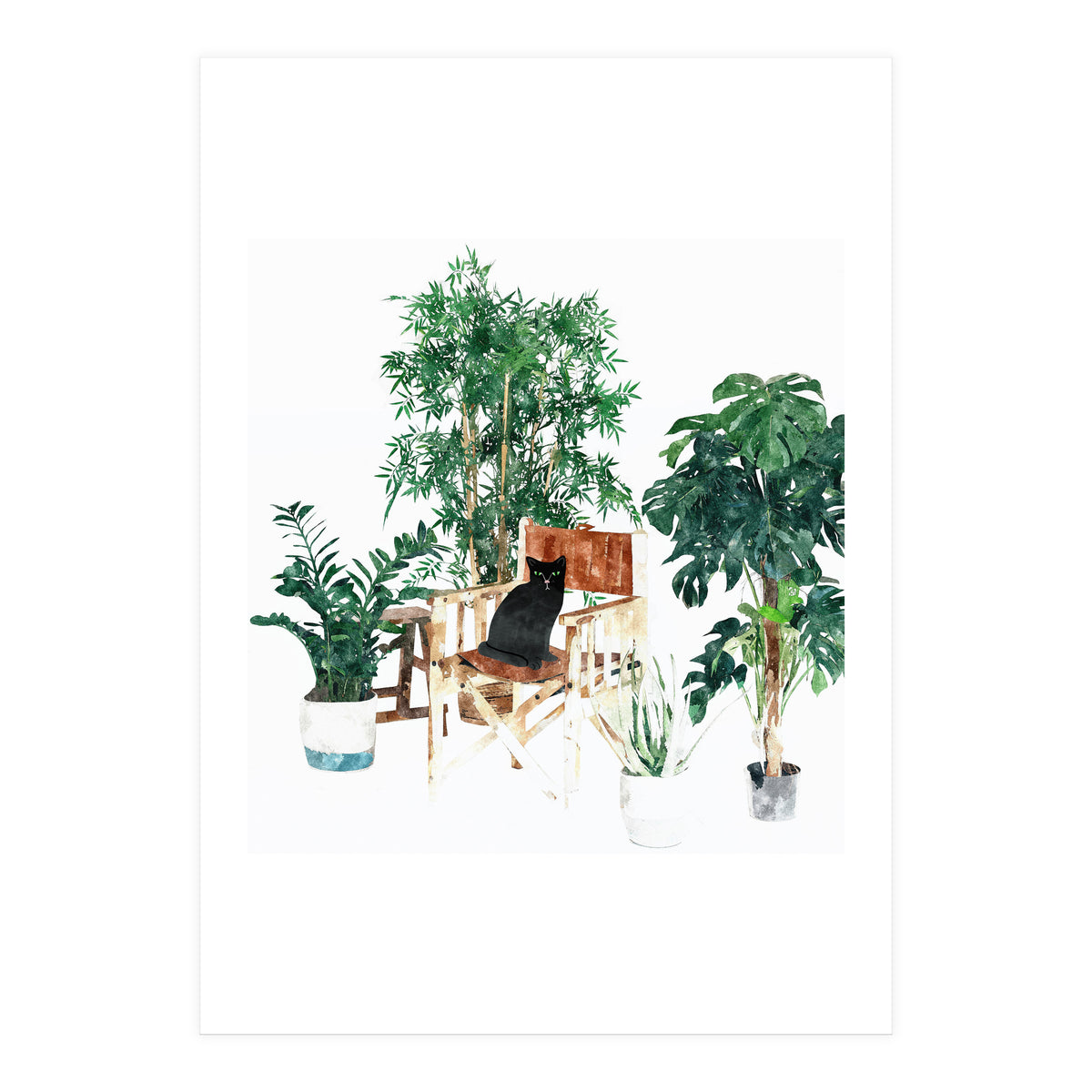 Boho Kitty (Print Only)