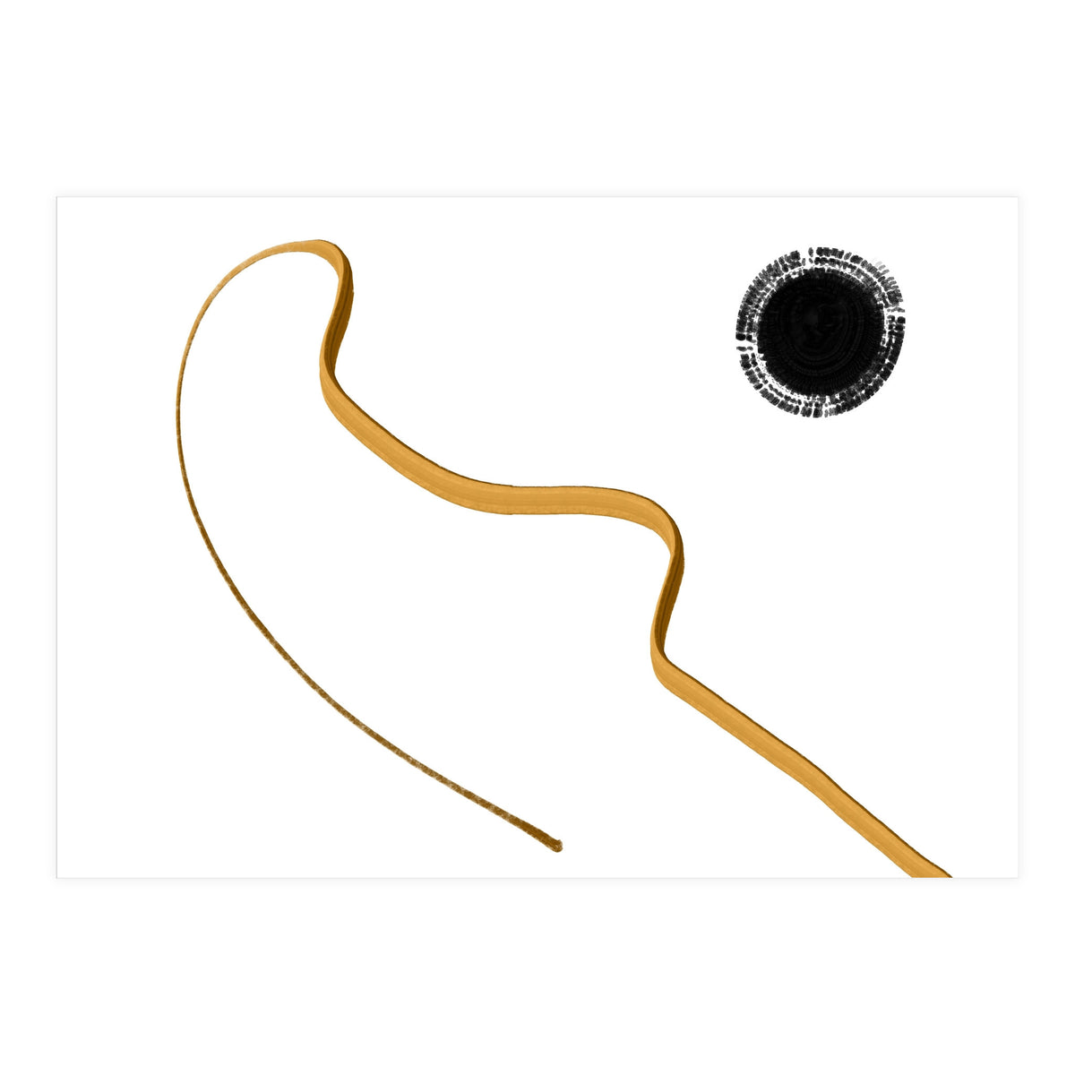 Golden Line (Print Only)