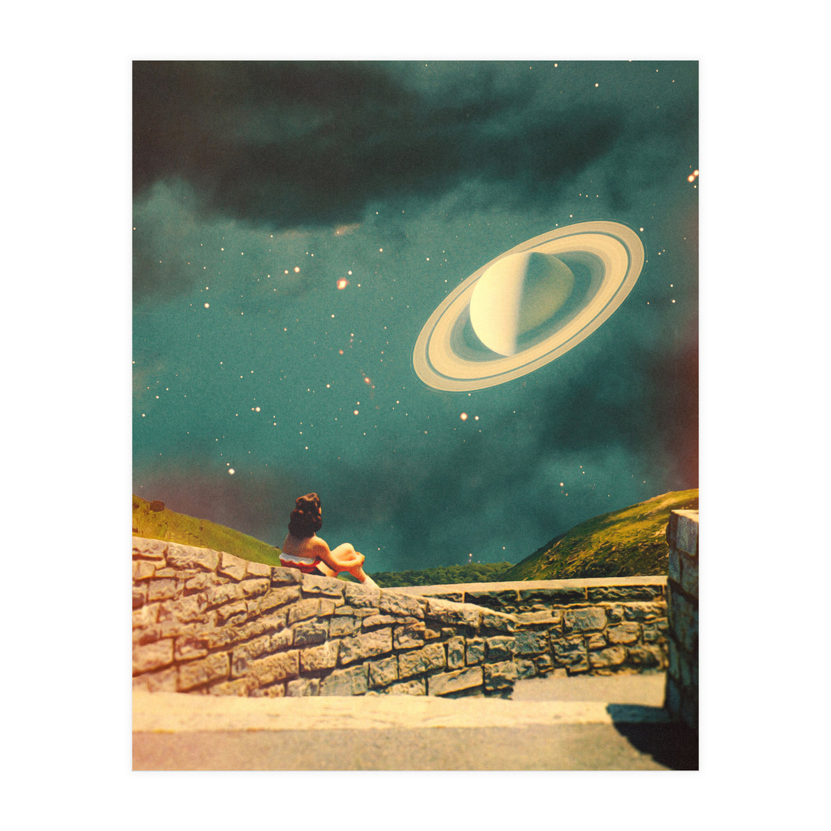 Alone With Saturn (Print Only)