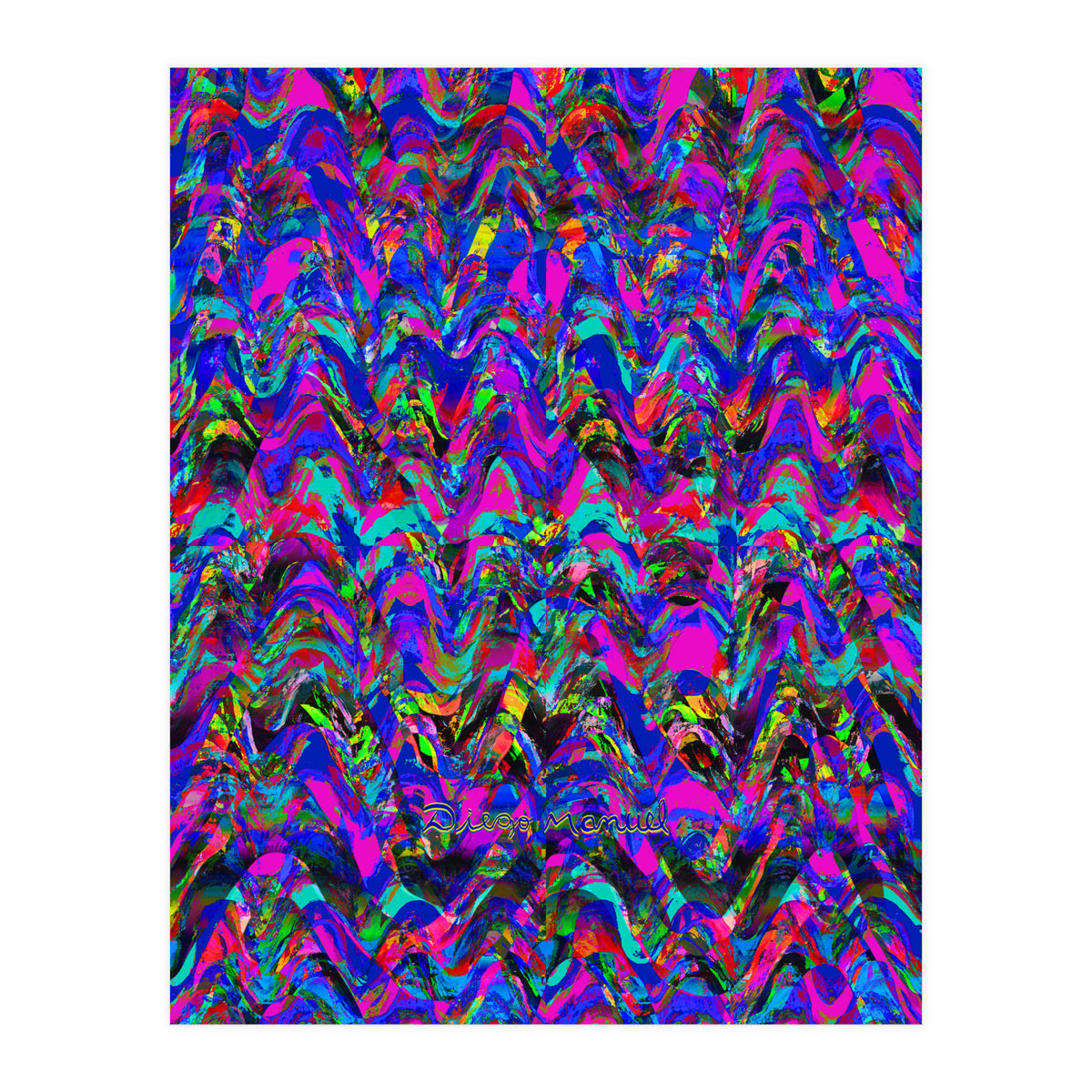 New Graffiti B 75 (Print Only)