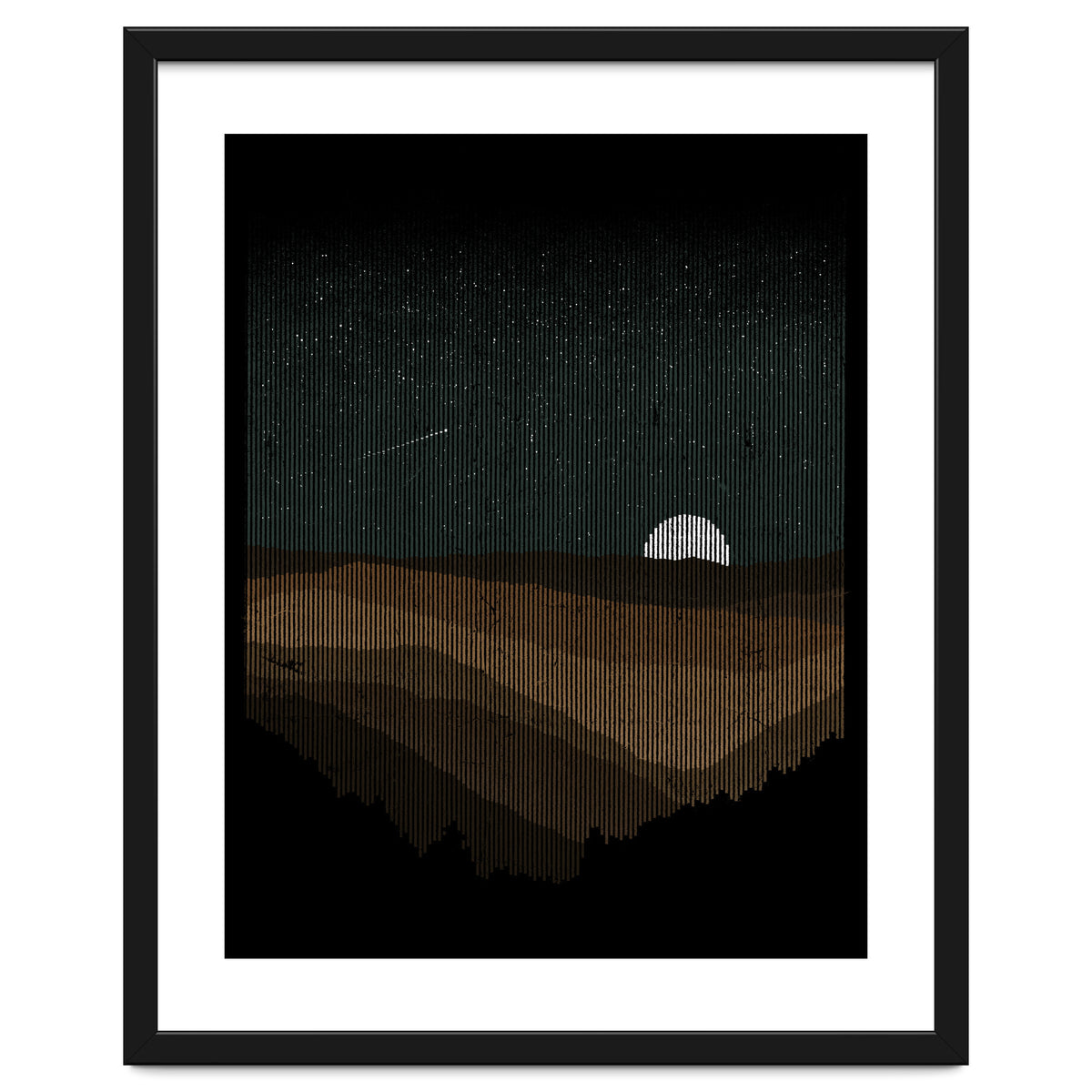 Moonrise (Sepia)