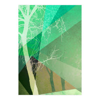 P22-B6 Trees And Triangles (Print Only)