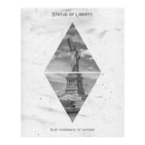 Coordinates NEW YORK CITY Statue of Liberty  (Print Only) thumbnail