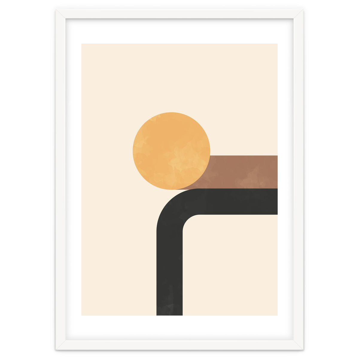 Geometric Mid Century Form