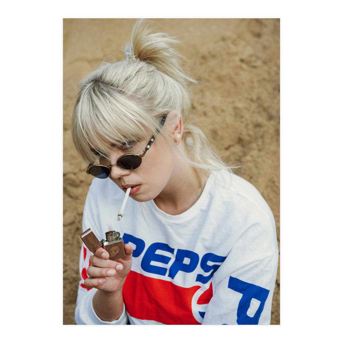 Smokin' (Print Only)