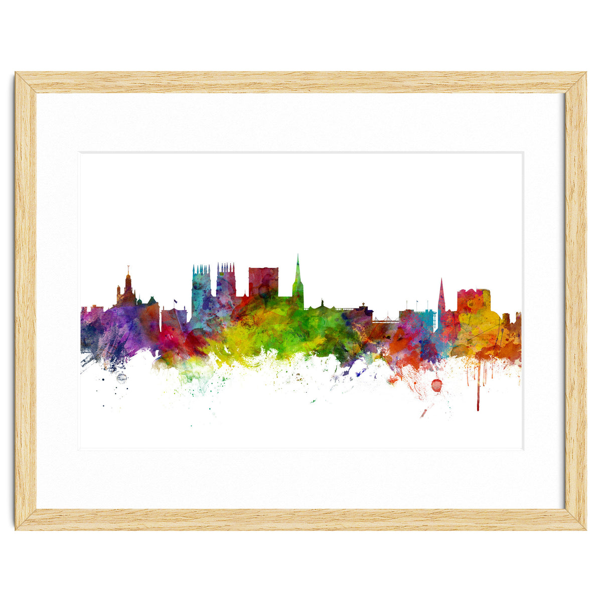 York England Skyline