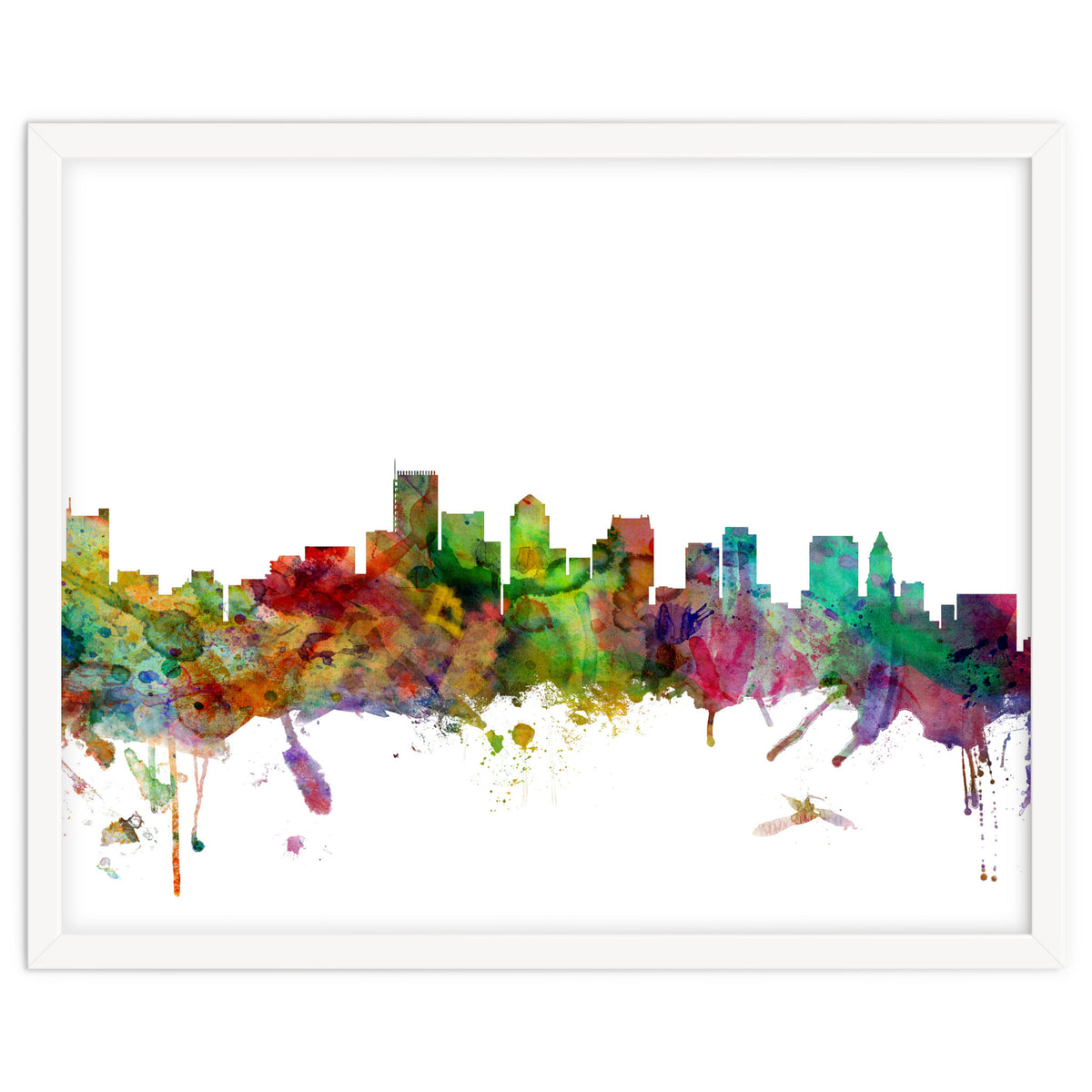 Boston Massachusetts Skyline