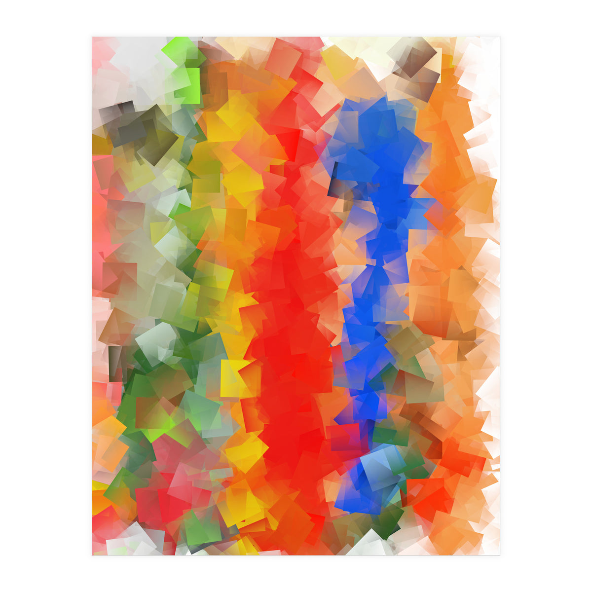 Art In Squares (Print Only)