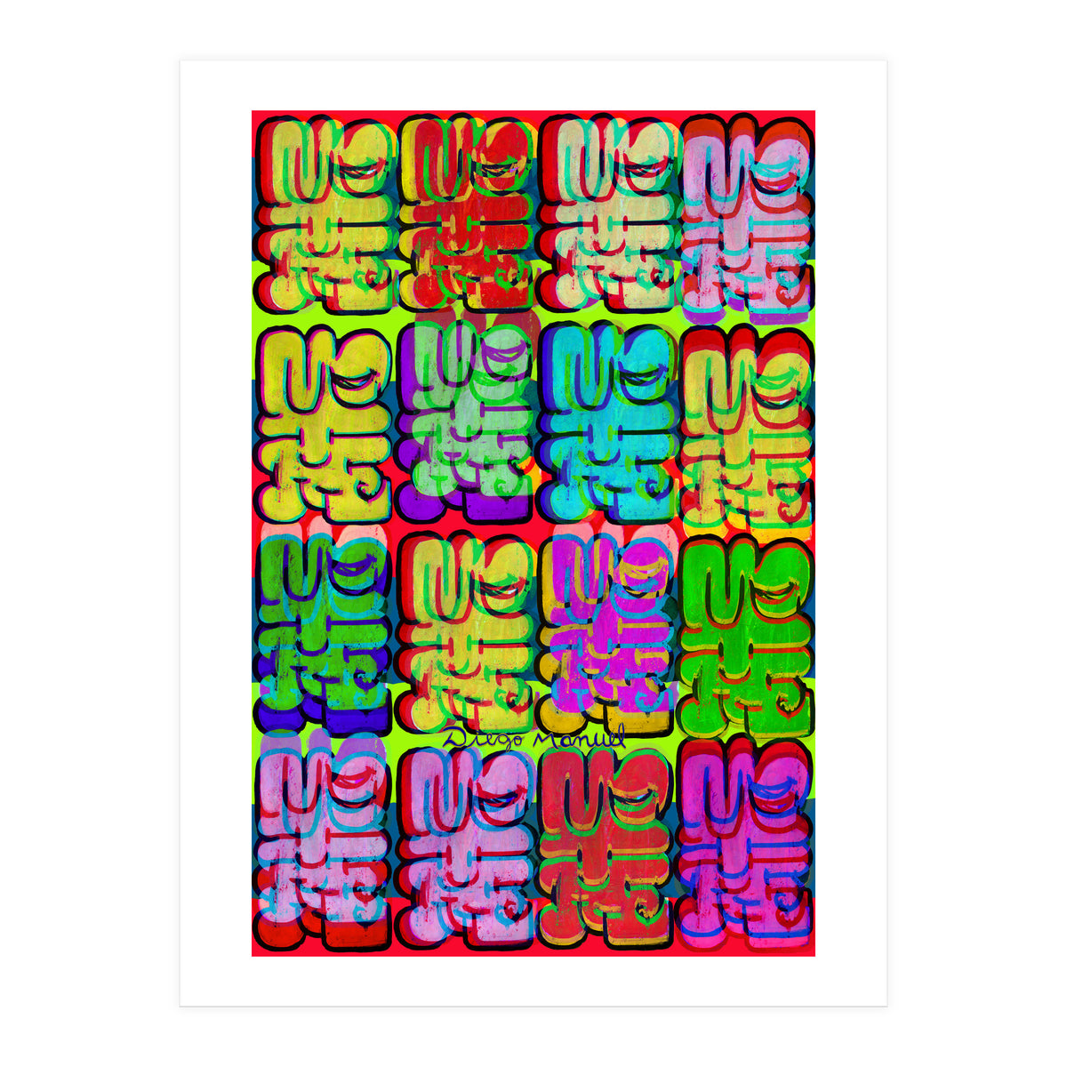 Graffitis 2021 Tapiz 121 (Print Only)