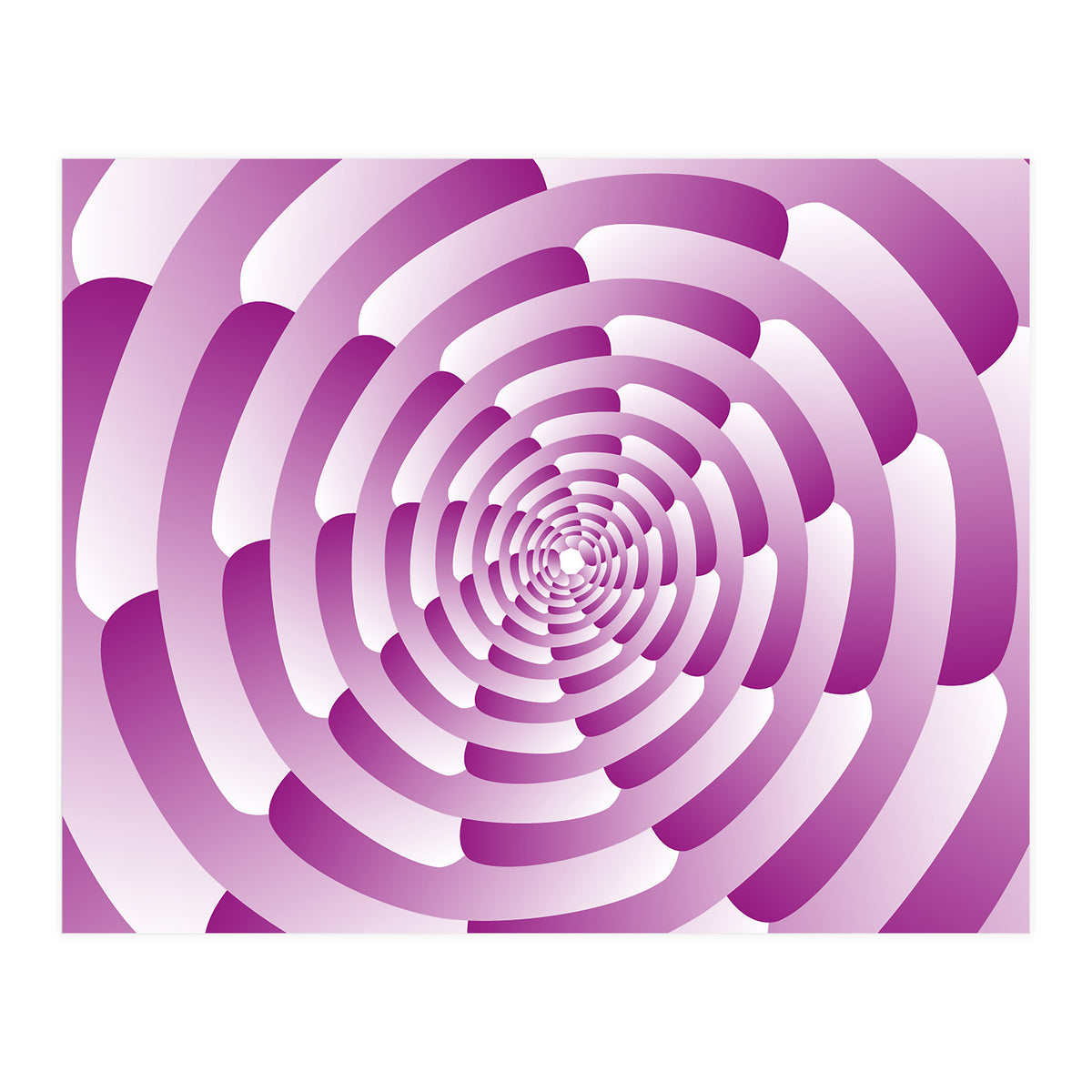 Abstract Pink Spiral (Print Only)