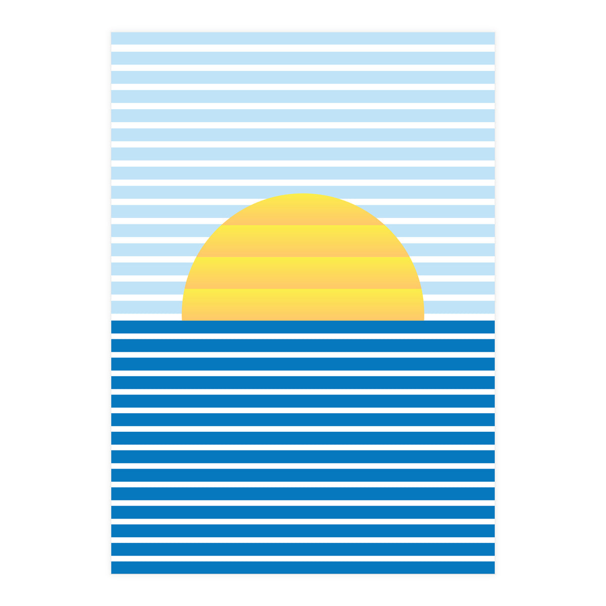 Minimalist landscape I (Print Only)