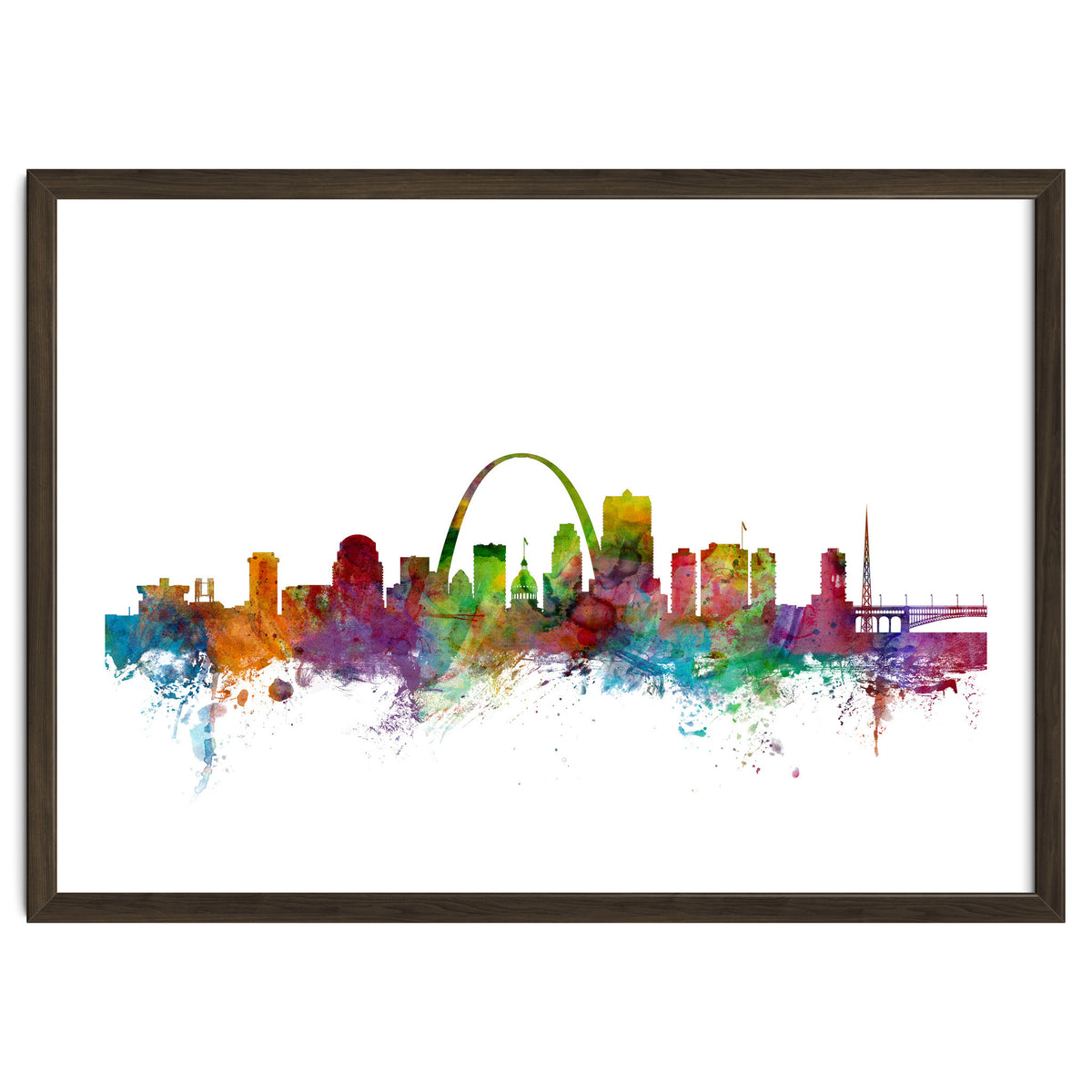 St Louis Missouri Skyline