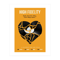 High Fidelity movie poster (Print Only)
